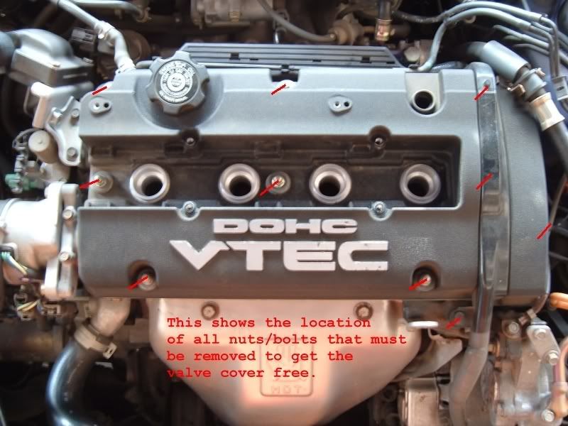 DIY H22A4 Valve Adjustment! by JLUDE Honda Prelude Forum